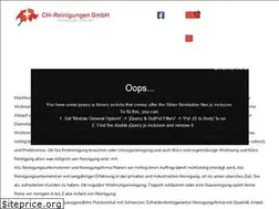 Sites similar to wohnungsreinigung-ch.ch