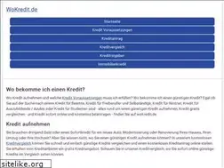 Sites similar to wokredit.de