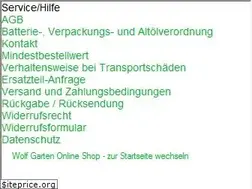 Sites similar to wolf-garten-online.de