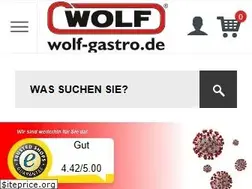 Sites similar to wolf-gastro.de