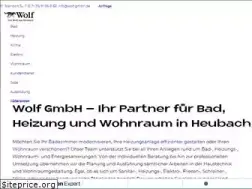 Sites similar to wolf-gmbh.de