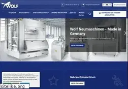 Sites similar to wolf-machines.de