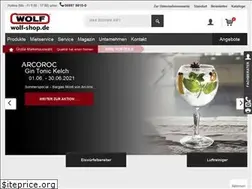 Sites similar to wolf-shop.de