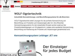Sites similar to wolf-signiertechnik.de