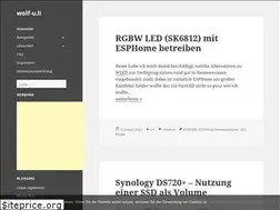 Sites similar to wolf-u.li