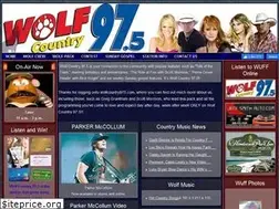Sites similar to wolfcountry975.com