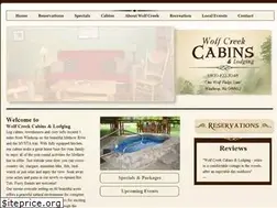 Sites similar to wolfcreek-lodging.com
