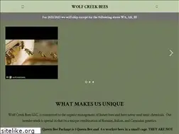 Sites similar to wolfcreekbees.com
