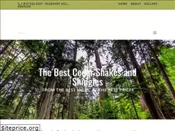 Sites similar to wolfcreekcedar.com