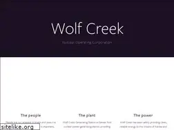 Sites similar to wolfcreeknuclear.com