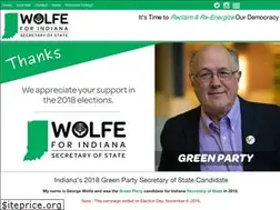 Sites similar to wolfeforindiana.com