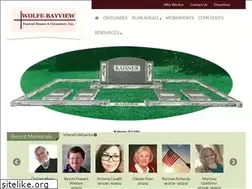 Sites similar to wolfefuneralhome.net