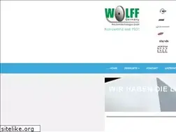 Sites similar to wolff-maschinen.de
