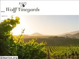 Sites similar to wolffvineyards.com