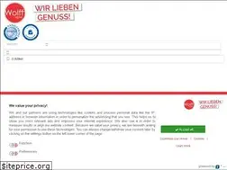 Sites similar to wolffweine.de