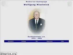 Sites similar to wolfgang-mischnick.net