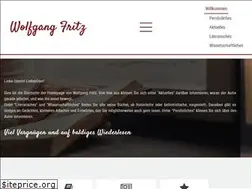 Sites similar to wolfgangfritz.at