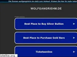Sites similar to wolfgangriehm.de