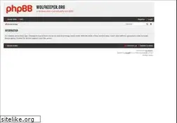 Sites similar to wolfkeeper.org
