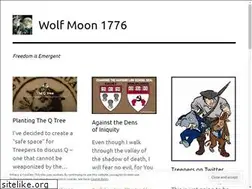 Sites similar to wolfmoon1776.wordpress.com