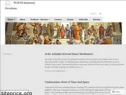 Sites similar to wolfofantimonyoccultism.com