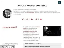 Sites similar to wolfpaulus.com