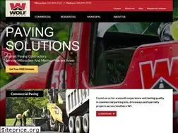 Sites similar to wolfpaving.com