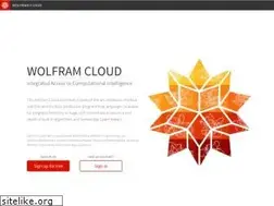 Sites similar to wolframcloud.com