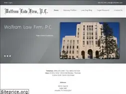 Sites similar to wolframlawfirm.com