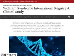 Sites similar to wolframsyndrome.dom.wustl.edu