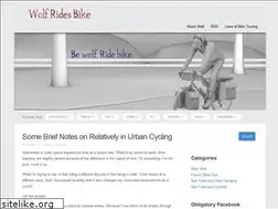 Sites similar to wolfridesbike.com
