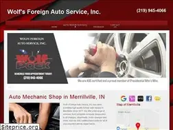 Sites similar to wolfsautorepair.com