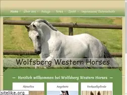 Sites similar to wolfsberg-western-horses.de