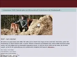 Sites similar to wolfsfreiezone.de