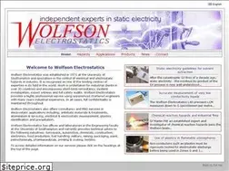 Sites similar to wolfsonelectrostatics.com