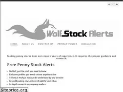 Sites similar to wolfstockalerts.com
