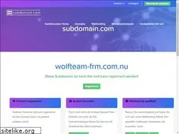 Sites similar to wolfteam-frm.com.nu