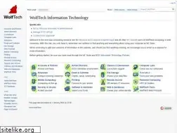 Sites similar to wolftech.ncsu.edu