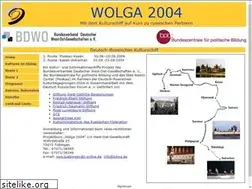 Sites similar to wolga2004.de