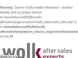 Sites similar to wolk-aftersales.com