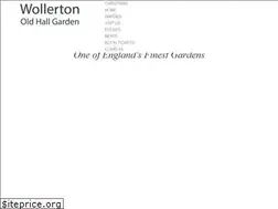Sites similar to wollertonoldhallgarden.com