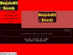 Sites similar to wollesonic.com