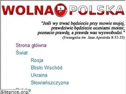 Sites similar to wolna-polska.pl
