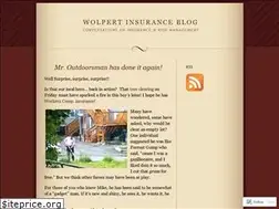 Sites similar to wolpertinsurance.wordpress.com