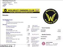 Sites similar to wolseleyforum.com