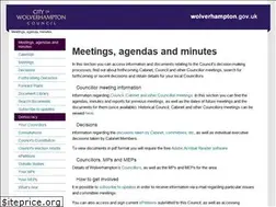 Sites similar to wolverhampton.moderngov.co.uk