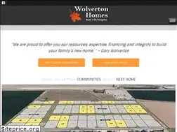 Sites similar to wolvertonhomes.com