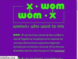 Sites similar to wom-x.com