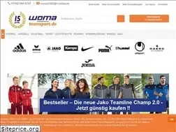 Sites similar to woma-teamsport.de