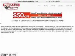 Sites similar to womackpestcontrol.com